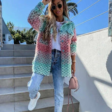 Afbeelding in Gallery-weergave laden, &quot;Barbara&quot; Manteau en tricot à la mode
