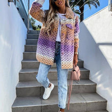 Afbeelding in Gallery-weergave laden, &quot;Barbara&quot; Manteau en tricot à la mode
