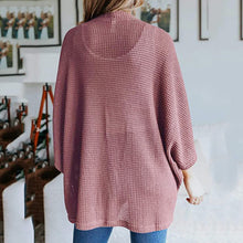 Afbeelding in Gallery-weergave laden, "Paolina" Lässiger Poncho-Cardigan
