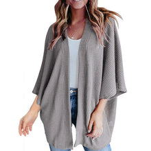 Afbeelding in Gallery-weergave laden, "Paolina" Lässiger Poncho-Cardigan
