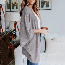 Afbeelding in Gallery-weergave laden, "Paolina" Lässiger Poncho-Cardigan
