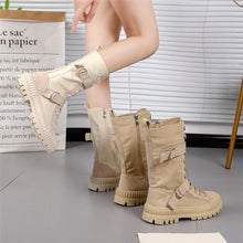 Afbeelding in Gallery-weergave laden, "Megan" Lässige Schnürstiefel
