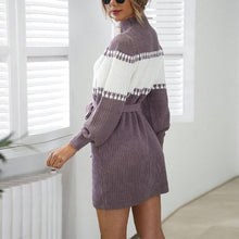 Afbeelding in Gallery-weergave laden, &quot;Antonia&quot; Trendiges Langarm-Kleid
