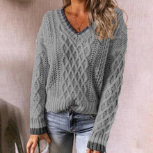 Afbeelding in Gallery-weergave laden, "Paulina" Lässiger Strickpullover
