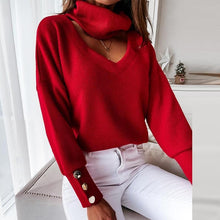 Afbeelding in Gallery-weergave laden, "Mia" Eleganter Pullover
