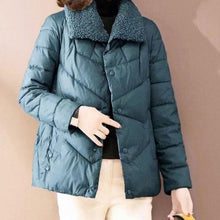 Afbeelding in Gallery-weergave laden, "Marlene" Schlichte Steppjacke
