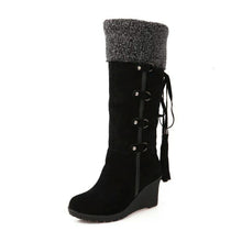 Afbeelding in Gallery-weergave laden, "Sisley" Winter-Plateau-Stiefel
