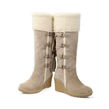 Afbeelding in Gallery-weergave laden, "Sisley" Winter-Plateau-Stiefel
