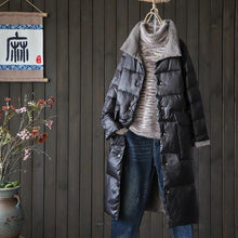 Afbeelding in Gallery-weergave laden, Veste longue "Melanie" double face
