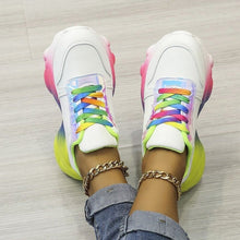 Afbeelding in Gallery-weergave laden, &quot;Marie&quot; Kleurrijke Straat Stijl Sneakers

